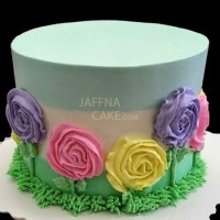 Mix Flower Cake