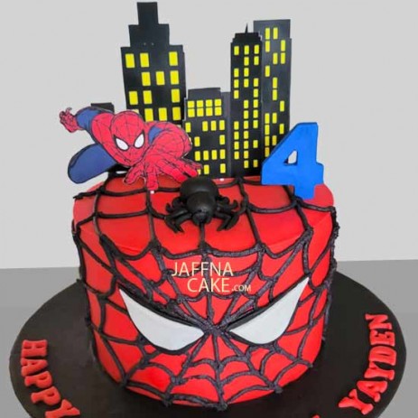 Spider Man Cake