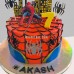 Spider Man Cake 