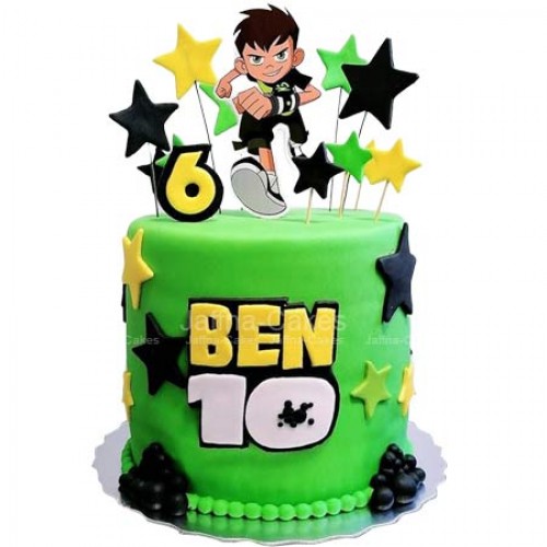 Ben 10 Benten Cake, A Customize Benten cake
